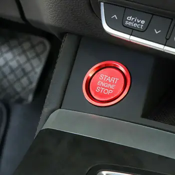 

2pcs Button cover Car Auto Engine Push For Golf 7 MK7 Aviation Aluminum