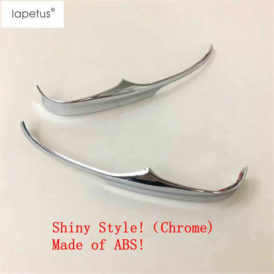 Lapetus Accessories Fit For Mazda 6 Chrome Outside Door Rearview Mirror Rubbing Strip Protector Molding Cover Kit Trim