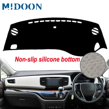 

MIDOON Car Inner Dashboard Cover Dashmat Pad Carpet Dash Mat cape For Honda Odyssey 2015 2016 2017 2018 2019 International RHD