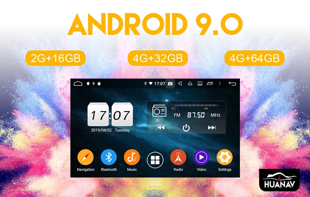 Excellent Android 9.0 Car DVD player GPS Navigation For Honda Accord 7 2003-2007 Car Auto Radio stereo multimedia player screen head unit 12