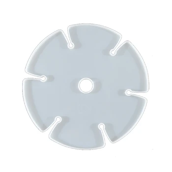 

Floral Shape Wine Glass Holder Resin Molds Wine Caddy Butler Silicone Molds Resin Epoxy Silicone Agate Wine Rack Molds