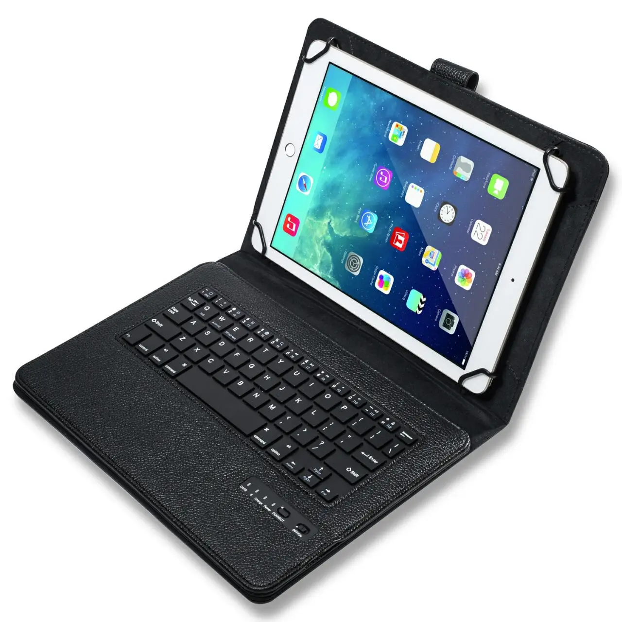 

Three System Universal Leather Case 10.1-Inch Bluetooth Keyboard Split 9-Inch Android Tablet PC Covers with Keyboard