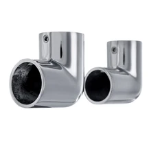 316 соединитель трубы из нержавеющей стали 22 мм 25 мм Морская Лодка Яхта перила поручень соединитель труб зажим 90 ° локоть оборудования