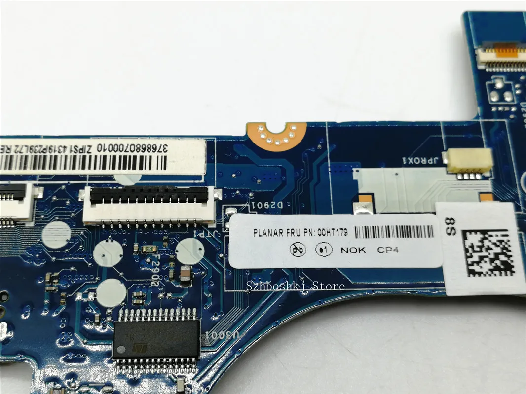 ZIPS1 LA-A341P материнская плата для Lenovo Thinkpad Йога S1 материнская плата для ноутбуков FRU 00HT179 W/Процессор i7 4510U 8G Оперативная память тесты работы