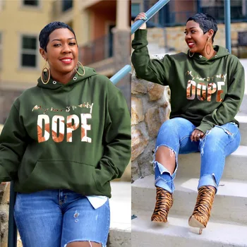 

Fashion 2019 new African style sexy hot style fashion long sleeve letter hoodie hoodie