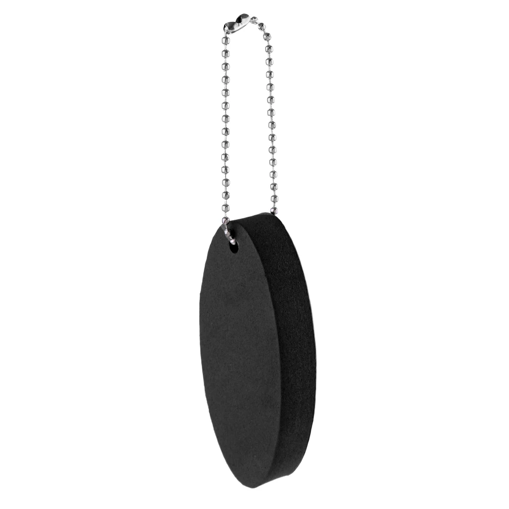 Oval Shaped EVA Foam Floating Key Ring Beads Boat Keychain