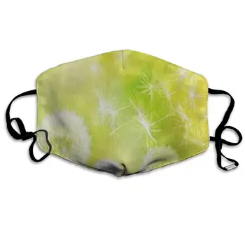 

Face Mask Beautiful Sunny ffy Dandelion Marvellous Cycling Half Face Earloop Dust Mask for Man
