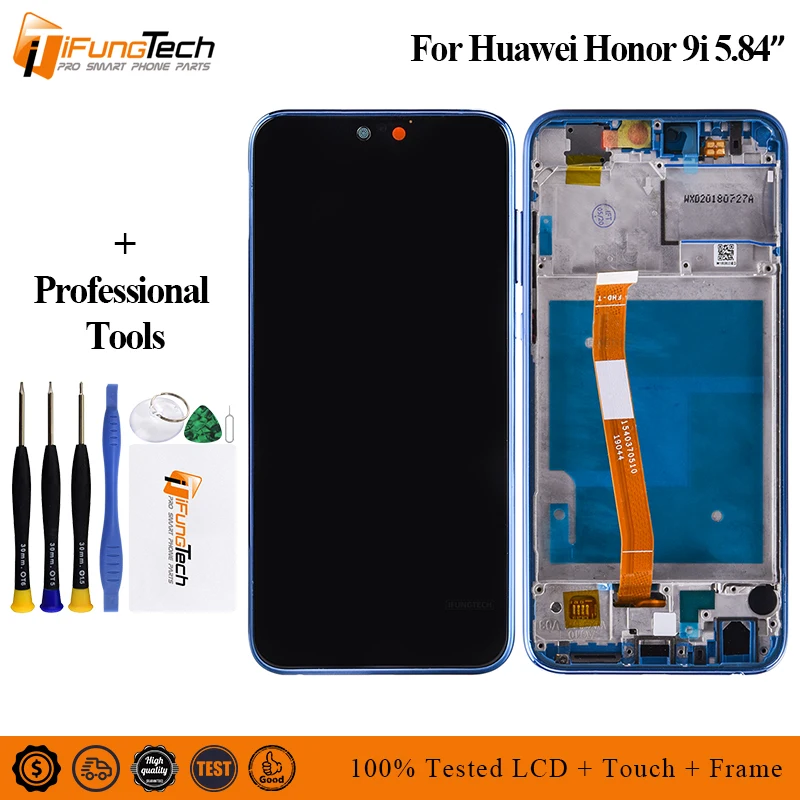 ЖК дисплей и дигитайзер сенсорного экрана в сборе для Huawei Honor 9i 2018 / 9N 5 84 дюйма