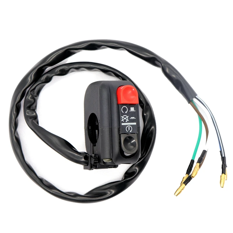 

Modified Motorcycle Electric Vehicle Retro Turn Off Switch Start High-End Switch Led Headlight Double Flash