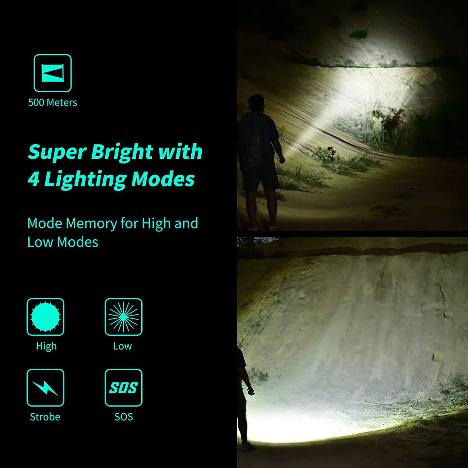 Odds Unravel offentliggøre Led Flashlight Zoomable Ultra Bright 4500 Lumen Torch Usb Rechargeable  Lantern Waterproof Bicycle Light Use 18650 Battery - Flashlights & Torches  - AliExpress