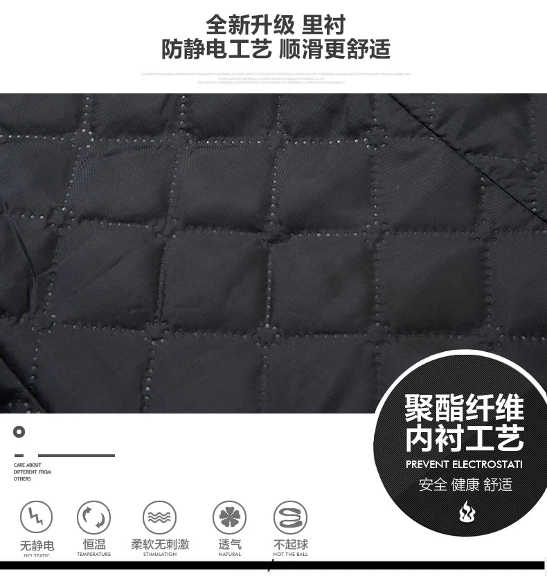 Manteau D'hiver Long Avec Poche à Cordon De Serrage Pour Hommes