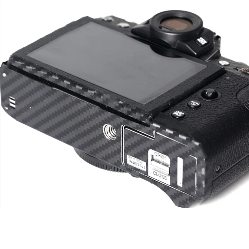 Антиокислительная наклейка из углеродного волокна для камеры Fuji XT3 XT30, защитная пленка для камеры, аксессуары для защиты от царапин