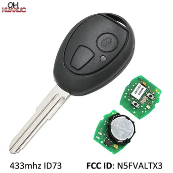 

OEM Remote Car Key Fob 2 Buttons 433Mhz ID73 Chip for Land Rover Discovery 1999-2004 FCC ID: N5FVALTX3