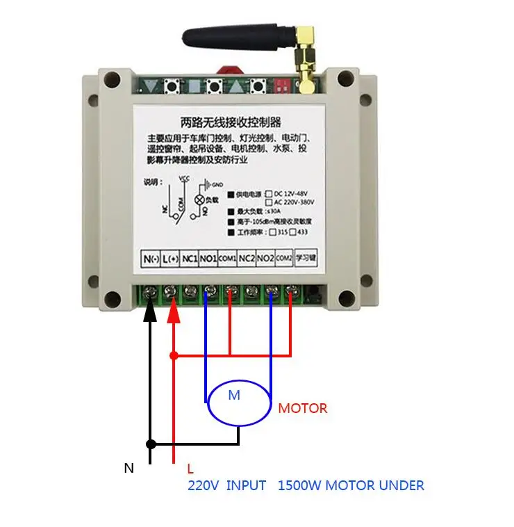 220M MOTOR 1500W UNDER