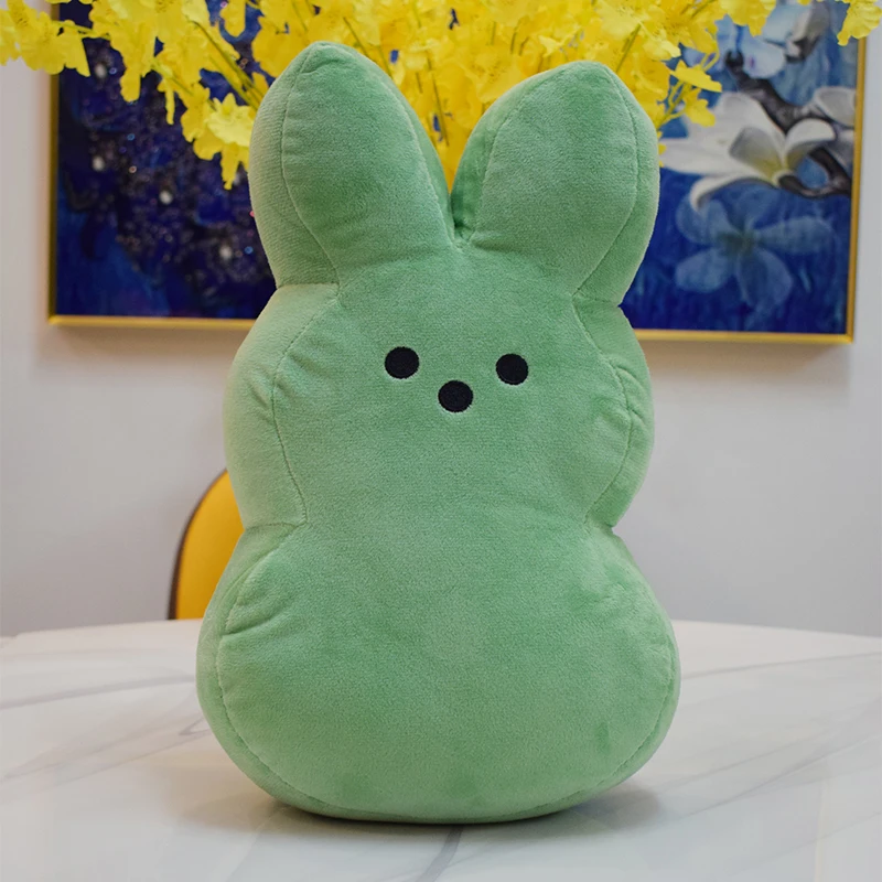 thumbnail image 1 of Conejito de peluche Peeps de 38 cm y 15 cm, conejo Peep, juguetes de Pascua, muñeco de peluche de simulación para niños, almohada suave, regalos, juguete para niña, 1 of 5