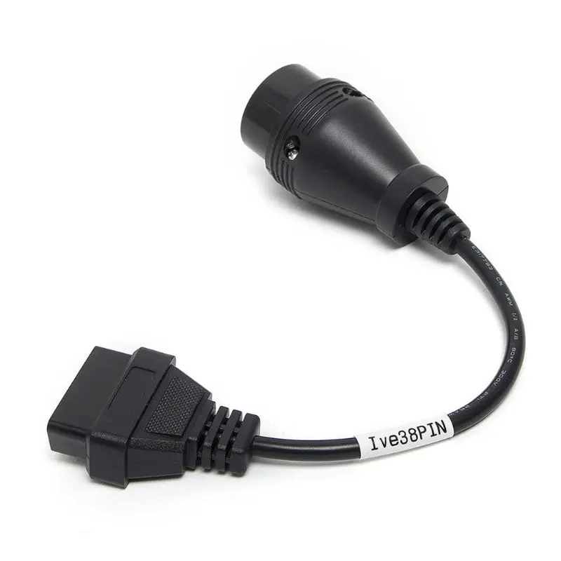 OBD 2 II кабель для IVECO 38Pin obd 16 Pin Соединительный кабель автомобильный интерфейсный кабель