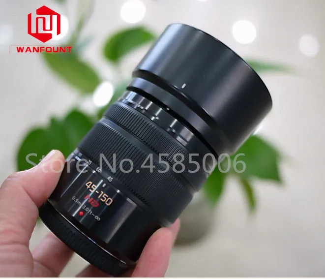 Нет упаковки 45-150 мм f4.0-5,6 подходит небольшой одноножный объектив для Panasonilong объектив 45-150 GH5 LUMIX S1R GX9 GF9 GX85 GF10 GX7 GF7 GF8