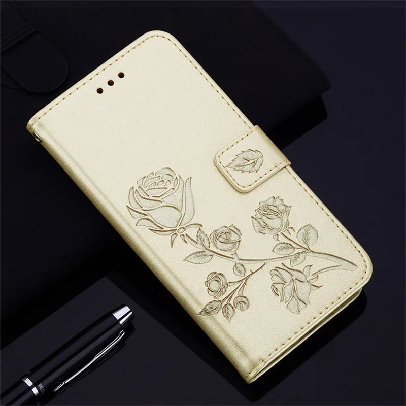 Wallet Leather Flip Case For Meizu 16Xs For Meizu 15 Lite(M15) 16s Pro 16Xs M5c M5s M6T M6s M6 M5 Note 8 9 A5 M3 U20 U10 Cover - Цвет: Rose (Gold)