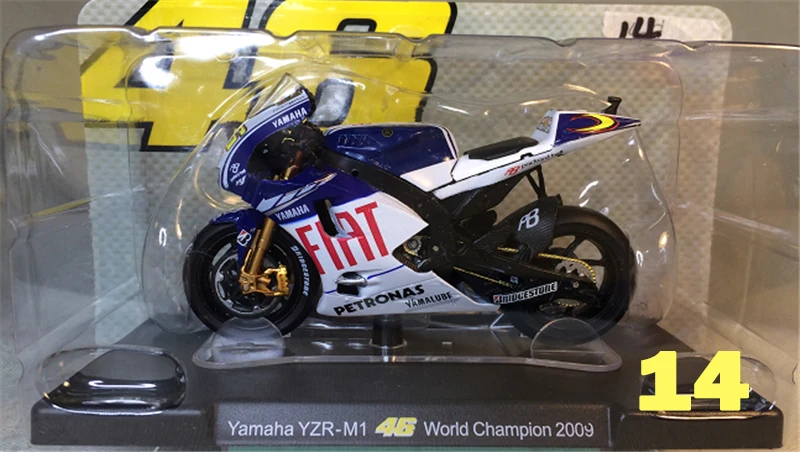 1:18 Apulia Yamaha Honda 11 см литье под давлением сплав мотоцикла статический дисплей модели автомобилей вентиляторы Favorit коллекция детей Рождественский подарок