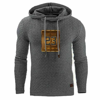 

Men’s Hoodies Brand Sweatshirts Personality 23 Printed Hoodie Long-Sleeved Pullover Tops Male Hoody Spring Autumn Men's Clothing