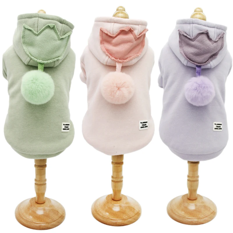 Ambaby 2019 осенне зимняя одежда для домашних животных флисовое с капюшоном 4 Legged