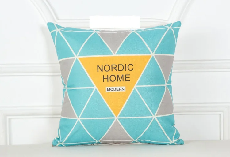 New Cojines Bule Yellow Throw Pillow Case Sofa Car Waist Cushion Cover Home Decor Kussenhoes Housse de Coussin Pillowcases