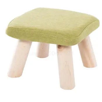 

Simple Stool Net Red Household Lazy Small Bench Living Room Fashion Creative Stool Lovely Sofa Stool Small Round Stool