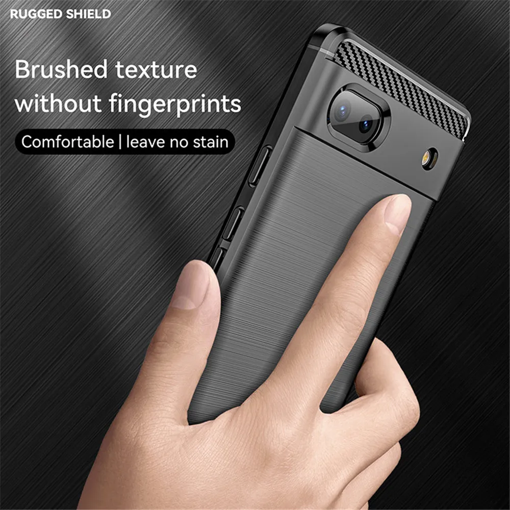 Per Google Pixel 6A Custodia Di Lusso In Fibra Di Carbonio Custodia Morbida In Silicone Per Custodie Per Telefoni Google Pixel 6A 6 A