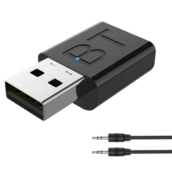 

SOONHUA 2in1 Wireless Receiver Transmitter 3.5mm Audio Adapter Audio Transmitter Receiver With Audio Cable For Smart Phone PC TV