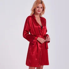 Женская ночная рубашка пижамы повседневные женские пижамы костюм сексуальные пижамы модный Пижамный костюм кимоно халат платье пижамы Свадебные