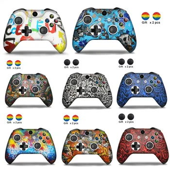 

For Xbox One Slim Joystick Soft Silicone Protective Controller Cover for XBox One X S Camouflage Cover Grips Caps