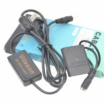 

Power bank charger 5V-4.2V usb cable EH-62+EP-62D DC Coupler ENEL10 EN-EL10 dummy battery for Nikon Coolpix S200 S500 S600 S700