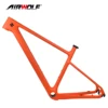 Carbon Fiber Orange Mtb Bicycle Frame 29er T1000 Chinese Mtb Carbon Frame Carbon Mountain Bike Frame Carbon Frame ► Photo 2/6