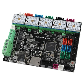 

MKS SGEN L Mainboard Compatible Smoothieware 32-Bit Marlin2.0 Support TMC2208 V1.2 with Tester for 3D Printer Parts
