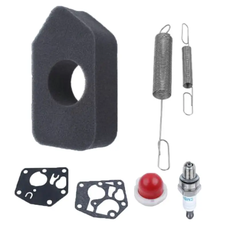 Spring Air Filter Gasket Primer Bulb Kit For Briggs Stratton 691859 692211 Repalces For Sprint 450 500 Engines Classic engine air filter kit