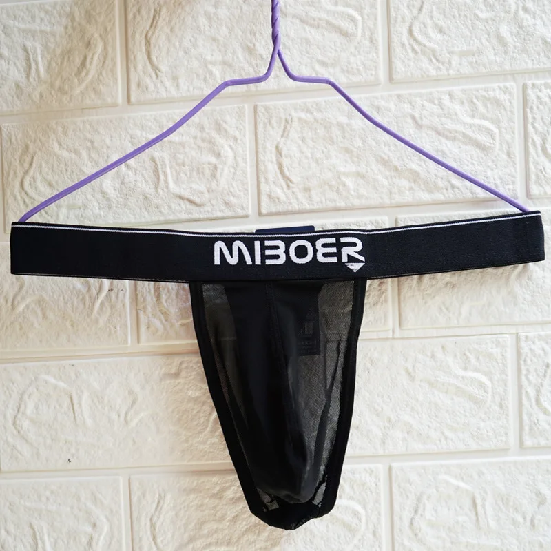 

Mens Underwear Briefs Low Waist Knickers Fashion Solid Bulge Pouch Sheer Transparent Comfortable