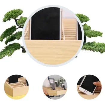 

24 Cells Multifunctional Wooden Storage Box Mobile Phone Repair Tool Organizer N1HF