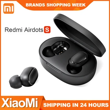 

Original Xiaomi Redmi AirDots S 2 Wireless Bluetooth 5.0 True Wireless Stereo Automatic Link TWS Controlled Noise Charging Box