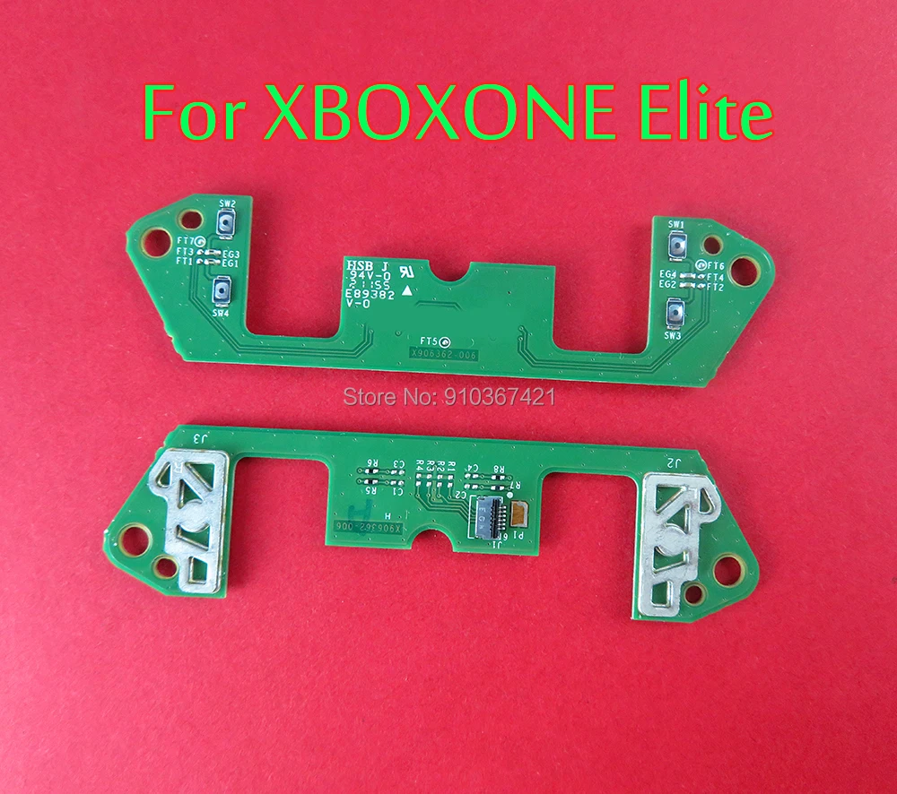 10 Pezzi Di Ricambio Originale Per Xbox One Elite Controller Pcb Circuito Posteriore Paddles Back Shell Mainboard