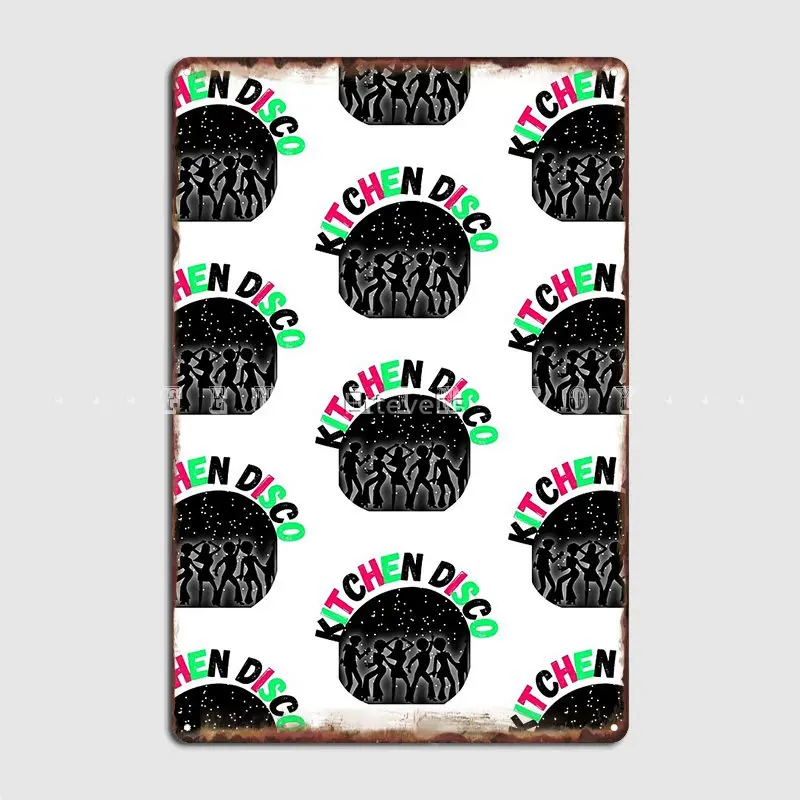 

Kitchen Disco Poster Metal Plaque Cinema Garage Garage Club Custom Plates Tin Sign Poster