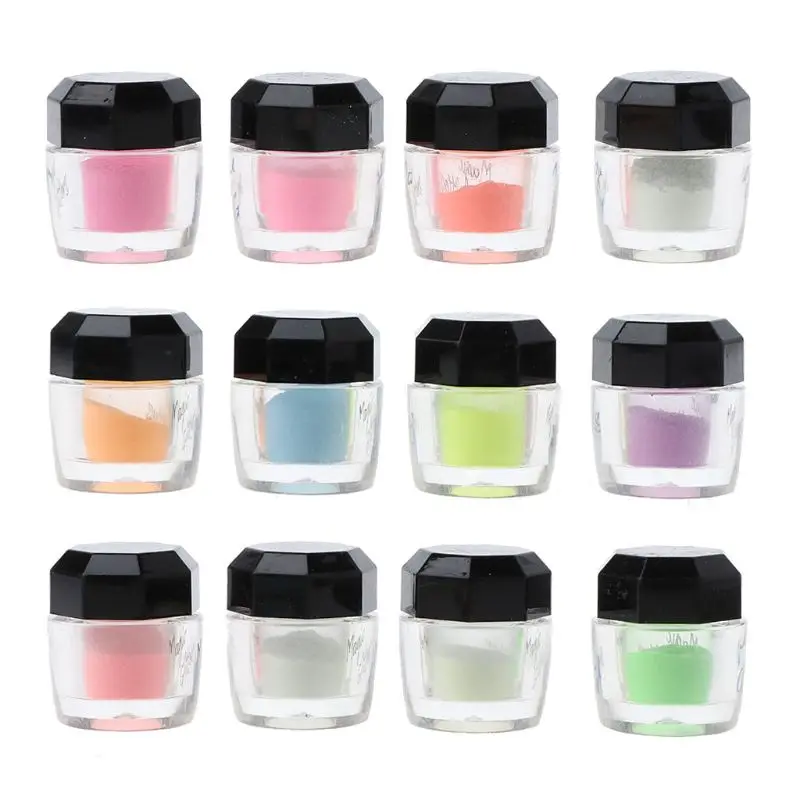 

12 Colors Luminous Resin Pigment Glow In Dark Powder Colorant Resin Jewelry DIY 5 gram one bottle