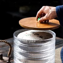 XMT-HOME стеклянная коробка для хранения чая и торта пуэр многослойная коробка для черного чая Жасмин Белая коробка для чая канистры