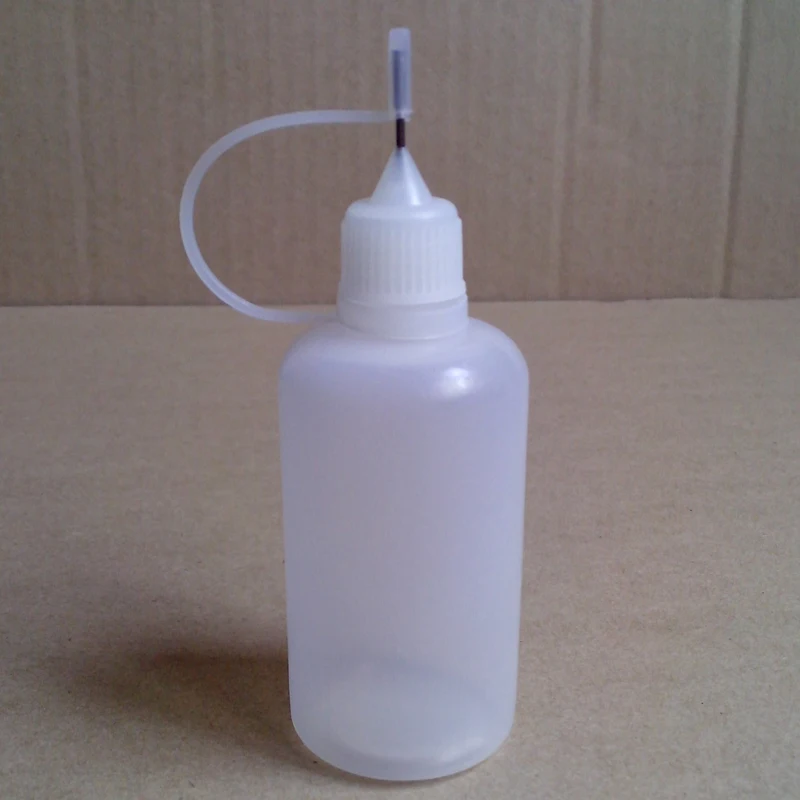 1 шт. пустой пластиковый флакон с дозатором ldpe 30 мл иглы бутылки с винтовой крышка с металлической иглой жидкость
