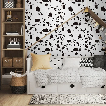 

Wall Decal Living Room Home Decor Moisture Proof PVC Removable Cow Pattern Shelf Liner Self Adhesive DIY Free Cut Background