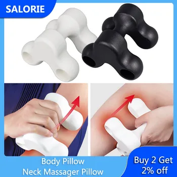 

Portable Body Pillow Mini Neck Massager Pillow Head Massager Cervical Spine Back Leg Arm Massage Cushion Acupressure Pain Relief