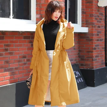 

hooded 90% white duck long down jacket women high quality J90142308D