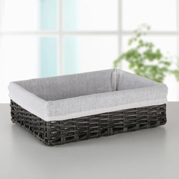 

Storage basket 32.5 × 24 × 10 cm Pigtail, gray