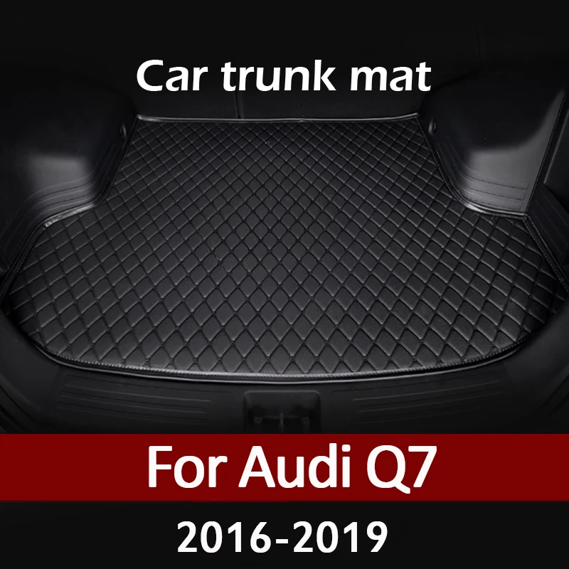 Car trunk mat for Audi Q7 Five seats 2016 2017 2018 2019 cargo liner