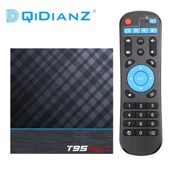 

Android 9.0 TV BOX T95 MAX+ Plus Smart Amlogic S905X3 4G RAM Wifi Set Top Box Support Youtube HD Video Media Player PK H96 Max
