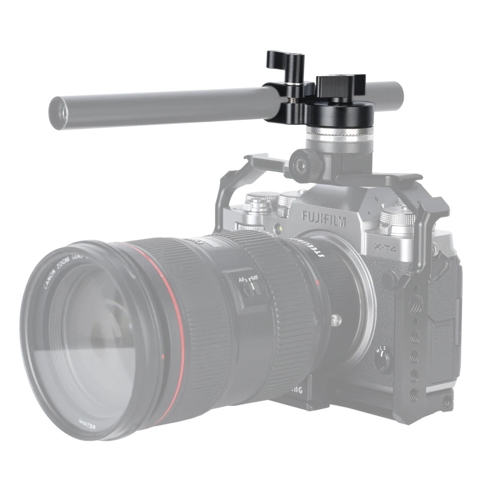 Niceyrig 15mm braçadeira de haste com montagens de rosete arri